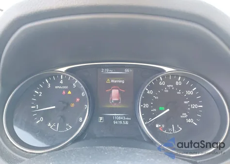 2015 Nissan Rogue S from USA, damaged, VIN KNMAT2MTXFP547787